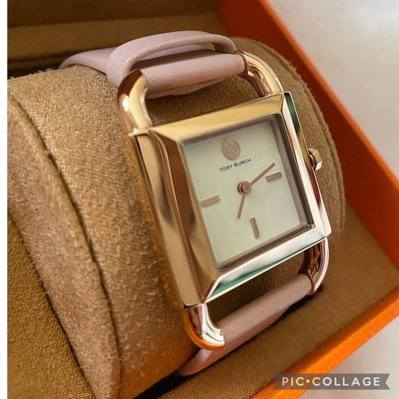 Tory Burch Accessories - Brand New!!!Tory Burch Leather Watch(Needs Battery Replacement)